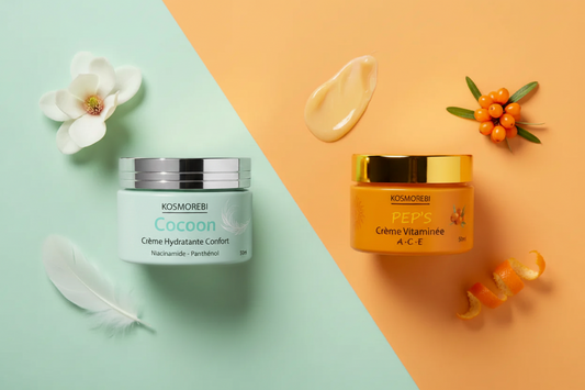 Crème Cocoon ou Crème Vitaminée PEP'S : laquelle choisir pour votre peau ?