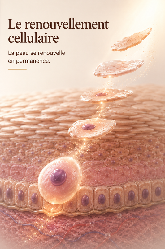 Le renouvellement cellulaire de la peau : comment fonctionne-t-il vraiment ?
