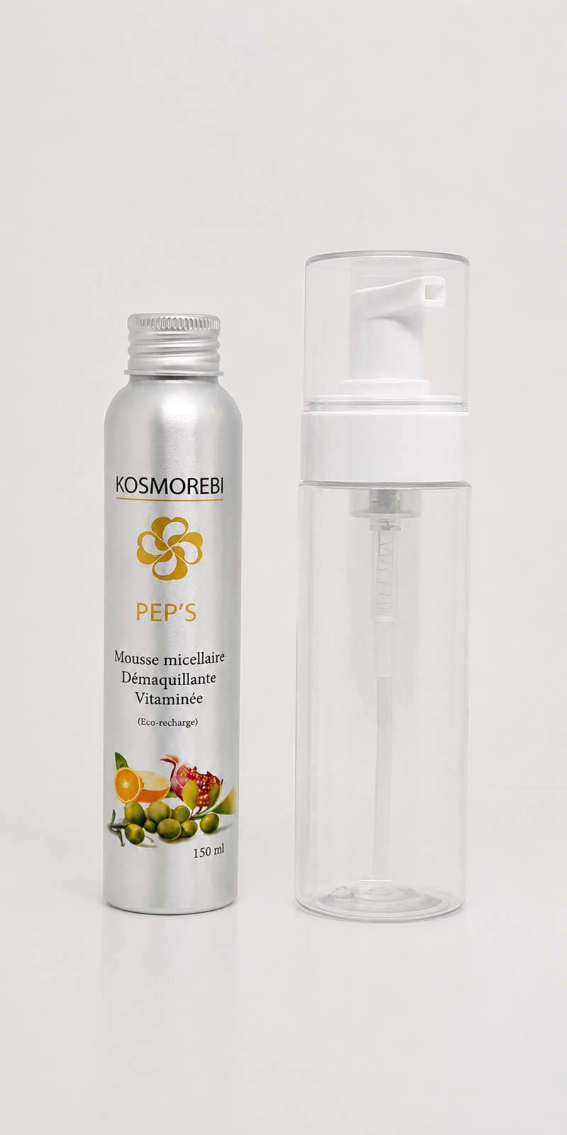Mousse Micellaire Démaquillante Vitaminée PEP'S