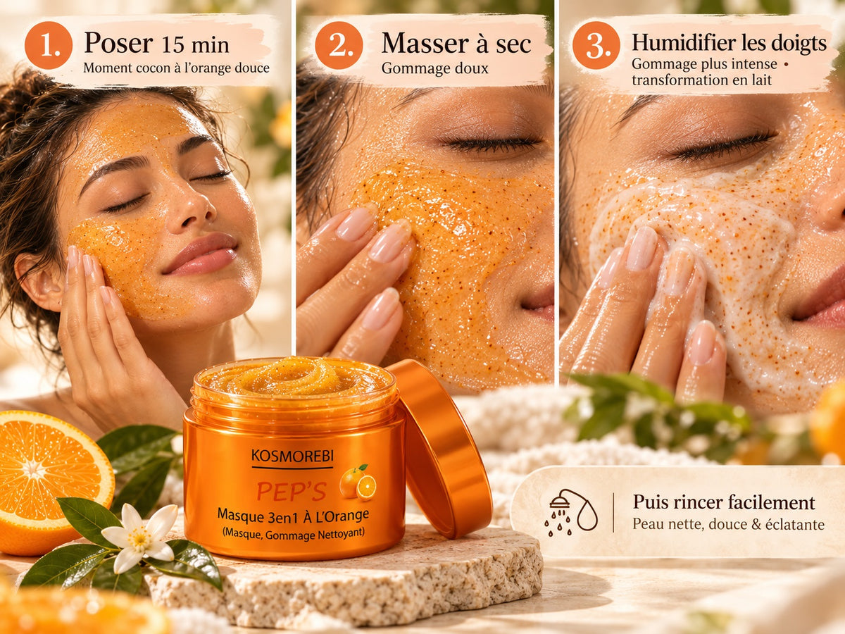 Masque 3en1 à l’Orange PEP'S