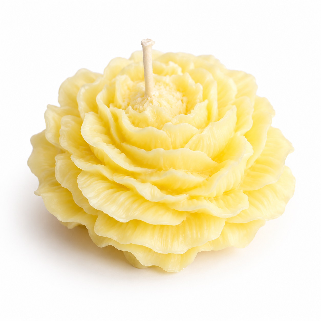 z- Velas perfumadas con forma de rosa