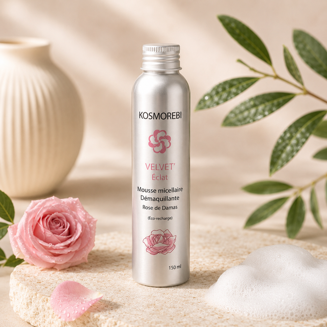 Mousse Micellaire Démaquillante  à la Rose de Damas Velvet Éclat