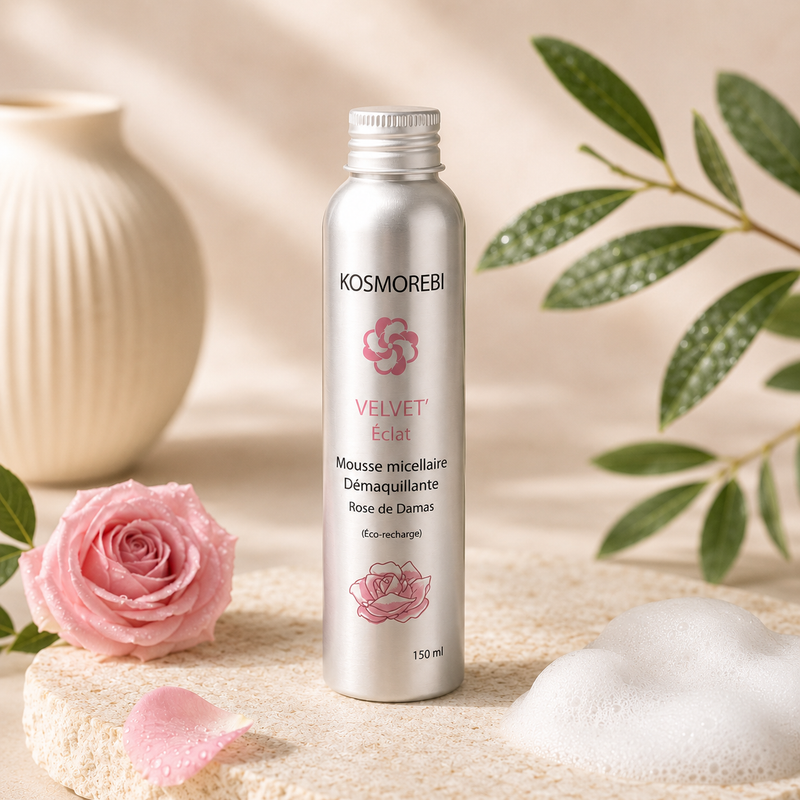 Mousse Micellaire Démaquillante  à la Rose de Damas Velvet Éclat