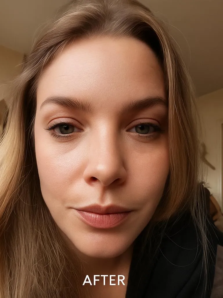 Peau après 28 jours d’utilisation